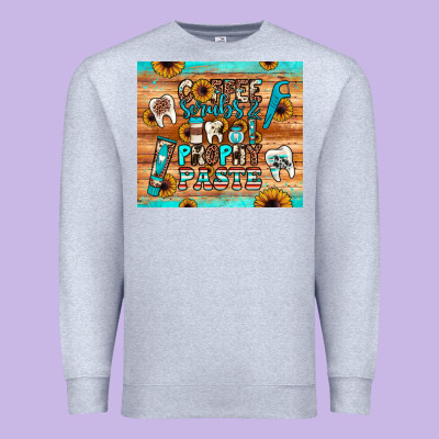 Coffee Scrubs And Prophy Paste Premium Sweatshirt Designed By Jahusdesignshop