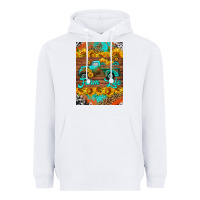 White farm life and truck air freshener Heavyweight Hoodie - HRA Design Shop