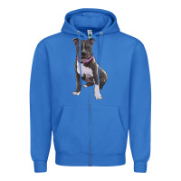 True Royal pitbull Zipper Hoodie - RanaPortraitStore