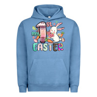 Pigment Pebble Blue my first easter Urban Hoodie - MaliasSmallBusiness
