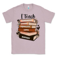 Lilac i teach strength bravery equality love history Classic Tee - Zillion Design Studio