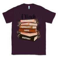 Plum i teach strength bravery equality love history Classic Tee - Zillion Design Studio