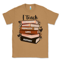 Toasted Coconut i teach strength bravery equality love history Classic Tee - Zillion Design Studio