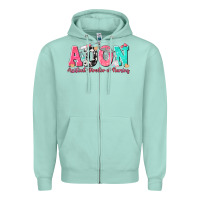 Seafoam adon assistant director of nursing Zipper Hoodie - texasbilliewilder