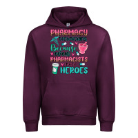 Mauve Wine pharmacy technicians Urban Hoodie - MaliasSmallBusiness