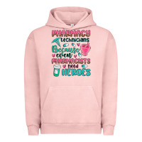 Pigment Salmon pharmacy technicians Urban Hoodie - MaliasSmallBusiness