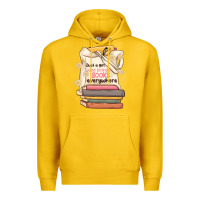 Lemon just a girl who brings books everywhere Premium Hoodie - MaliasSmallBusiness