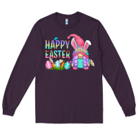 Plum happy easter gnomes Long Sleeve Tee - Zillion Design Studio