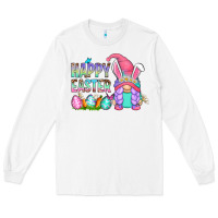 White happy easter gnomes Long Sleeve Tee - Zillion Design Studio