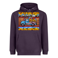 Plum american truck tumbler Heavyweight Hoodie - HRA Design Shop