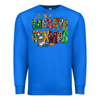 True Royal christmas texas western Premium Sweatshirt - AdoDesignShop