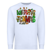 White christmas texas western Premium Sweatshirt - AdoDesignShop