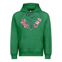 Emerald cna heart Urban Hoodie - MaliasSmallBusiness