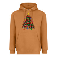 Meerkat christmas truck tree Heavyweight Hoodie - FaDigitalArtStudio
