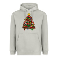 Moon Dust christmas truck tree Heavyweight Hoodie - FaDigitalArtStudio