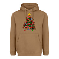 Toasted Coconut christmas truck tree Heavyweight Hoodie - FaDigitalArtStudio