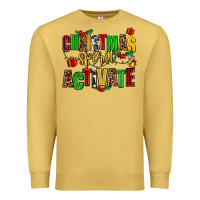 Antique Gold christmas spirit activate Premium Sweatshirt - AdoDesignShop