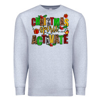 Heather Grey christmas spirit activate Premium Sweatshirt - AdoDesignShop
