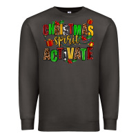 Smoke christmas spirit activate Premium Sweatshirt - AdoDesignShop