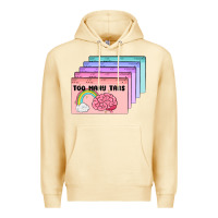 Pina Colada too many tabs Premium Hoodie - MaliasSmallBusiness