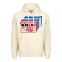 Sandshell too many tabs Premium Hoodie - MaliasSmallBusiness