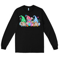Black easter gnomes Long Sleeve Tee - Zillion Design Studio