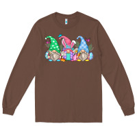 Chestnut easter gnomes Long Sleeve Tee - Zillion Design Studio