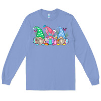 Colony Blue easter gnomes Long Sleeve Tee - Zillion Design Studio