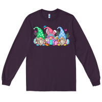 Plum easter gnomes Long Sleeve Tee - Zillion Design Studio