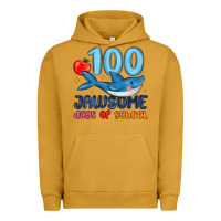 Pigment Peanut Butter 100 jawsome days of school Urban Hoodie - MaliasSmallBusiness
