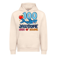 Sandshell 100 jawsome days of school Urban Hoodie - MaliasSmallBusiness