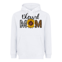 White blessed mom Heavyweight Hoodie - CowhideDigitalArt