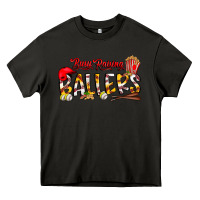 Asphalt busy raising ballers Heavy Core Tee - CowhideDigitalArt