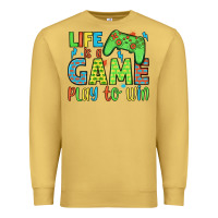 Antique Gold life is a game play to win Premium Sweatshirt - JahusDesignShop