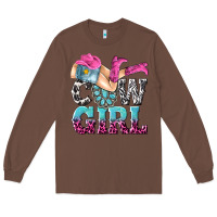 Chestnut cow girl Long Sleeve Tee - texasbilliewilder