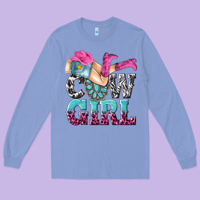 Long Sleeve Tee cow girl