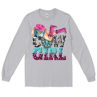 Moon Dust cow girl Long Sleeve Tee - texasbilliewilder