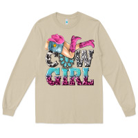 Mushroom cow girl Long Sleeve Tee - texasbilliewilder
