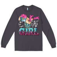 Smoke cow girl Long Sleeve Tee - texasbilliewilder