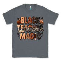 Charcoal Heather black teacher magic Classic Tee - Zillion Design Studio