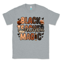 Heather Grey black teacher magic Classic Tee - Zillion Design Studio