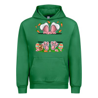 Emerald easter costom name rabbit Urban Hoodie - MaliasSmallBusiness