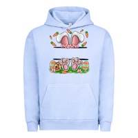 Pigment Grape Ice easter costom name rabbit Urban Hoodie - MaliasSmallBusiness