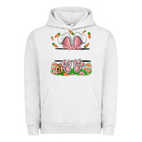 Pigment Lunar Rock easter costom name rabbit Urban Hoodie - MaliasSmallBusiness