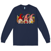 Navy beer gnomes Long Sleeve Tee - Zillion Design Studio