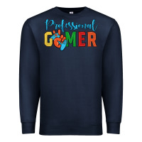 Navy professional gamer Premium Sweatshirt - JahusDesignShop