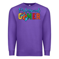 Purple professional gamer Premium Sweatshirt - JahusDesignShop