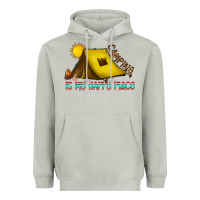 Moon Dust camping is my happy place Heavyweight Hoodie - CowhideDigitalArt