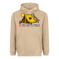 Mushroom camping is my happy place Heavyweight Hoodie - CowhideDigitalArt