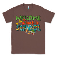 Chestnut welcome back to school Classic Tee - texasbilliewilder